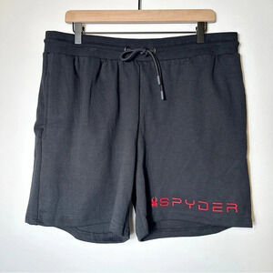 Spyder Men’s Shorts Black XL NWT Loungewear Active Workout Lounge Drawstring